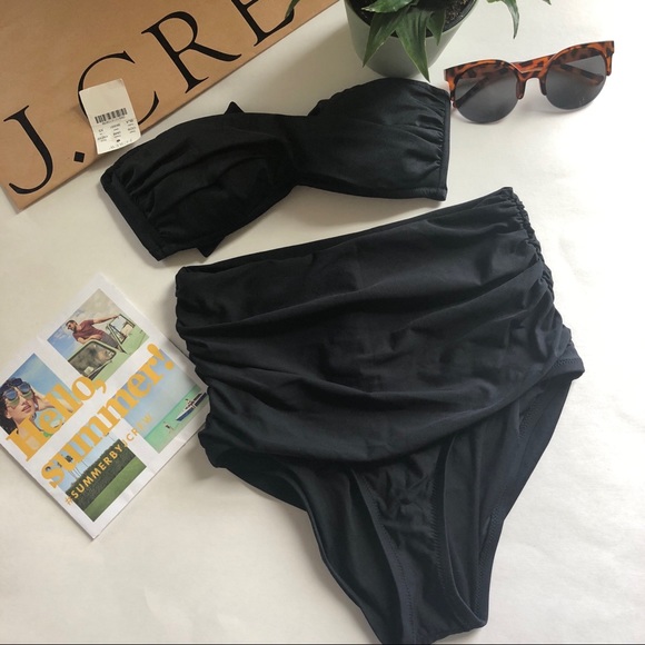 J. Crew Other - NWT! J.Crew high waisted bikini and bandeau, XS